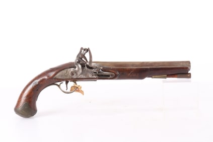 Durs Egg British Military Flintlock Pistol