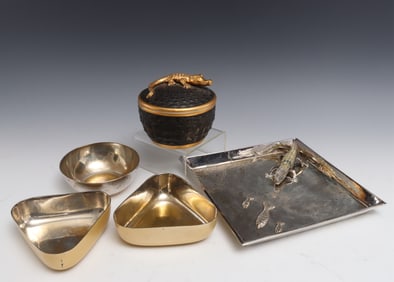Alligator Tray, L'Objets Jar & Bowls
