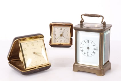 Group Three Small Clocks