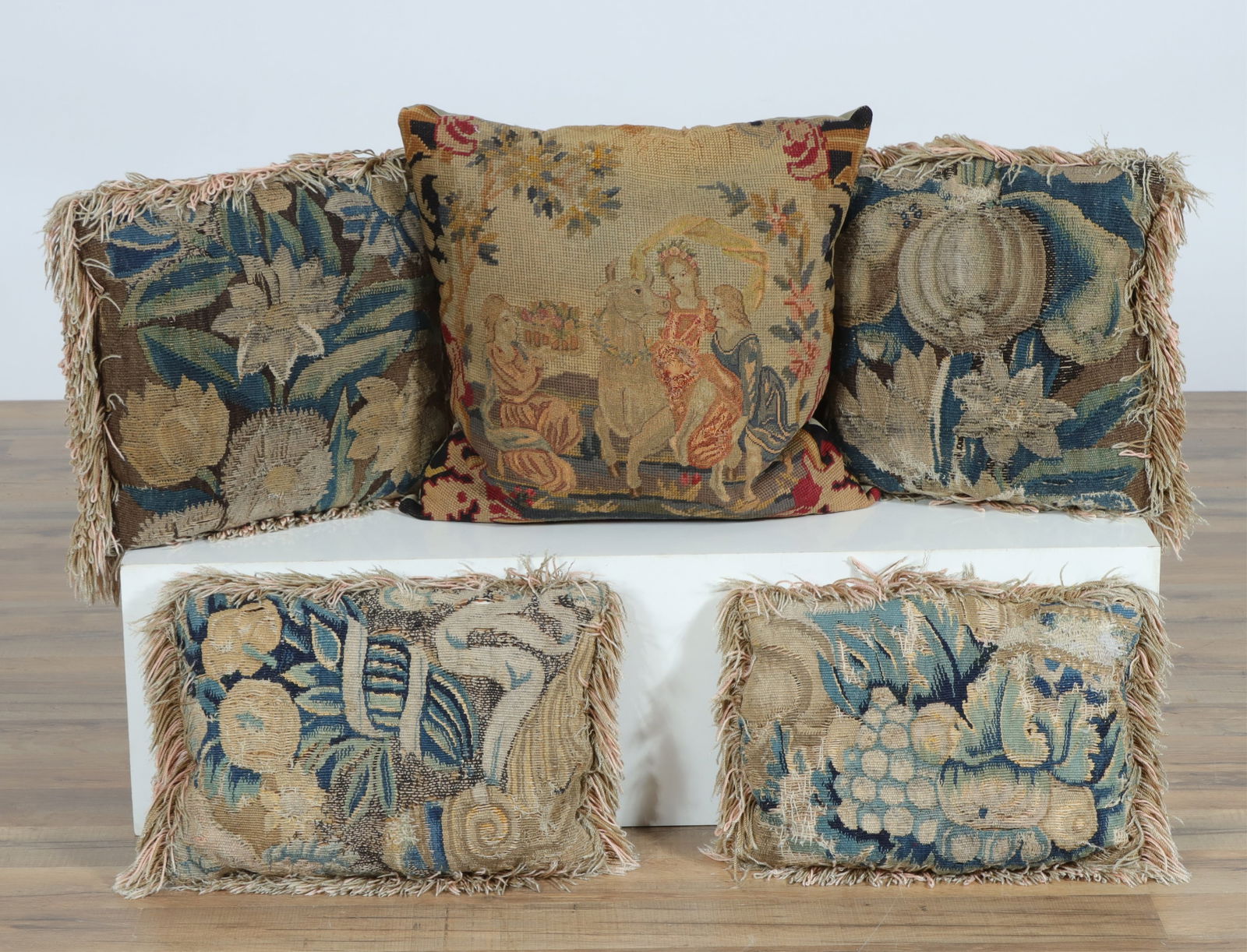 Flemish Tapestry & Needlepoint Pillows (1 of 7)
