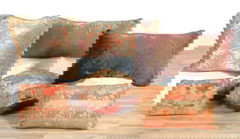 Fortuny Style Velvet Pillows