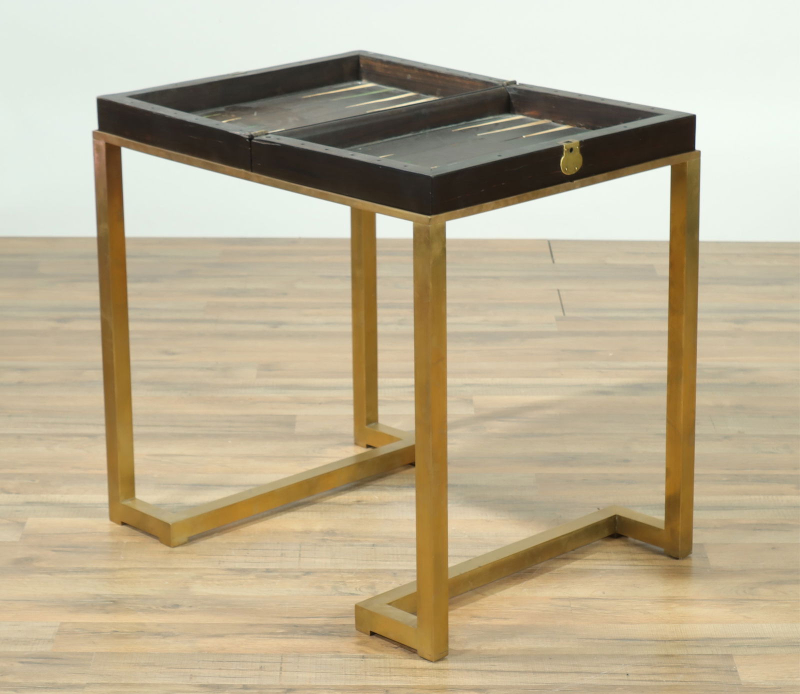 Folding Game Board on Brass Stand (1 of 5)