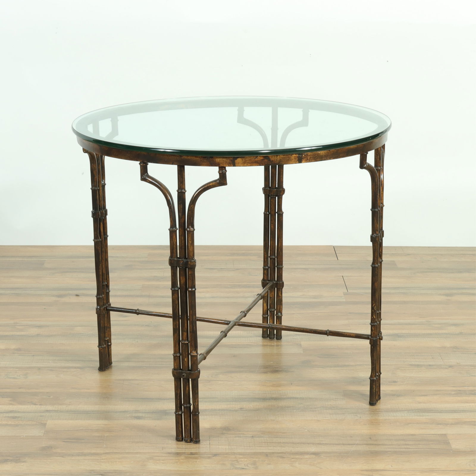 Brighton Pavillion Style Faux Bamboo Table (1 of 4)