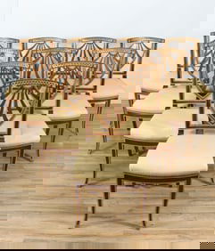 Italian Classical Style Parcel-Gilt Dining Chairs