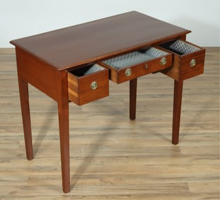 George III Mahogany Dressing Table, Late 18th C.