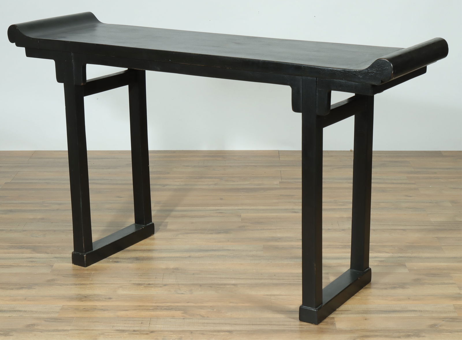 Chinese Style Black Painted Altar Table (1 of 6)