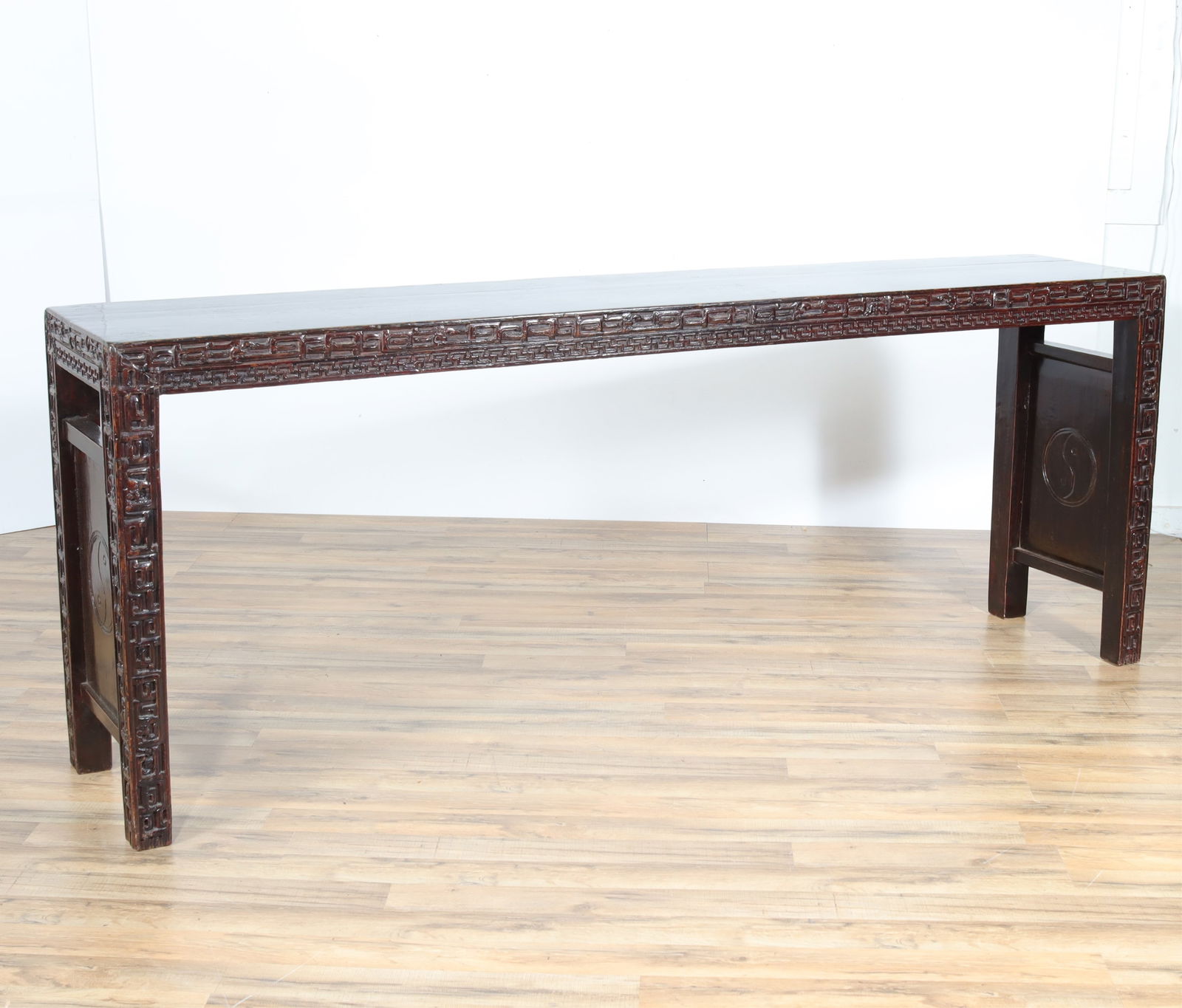 Chinese Black Lacquer Altar Table (1 of 6)