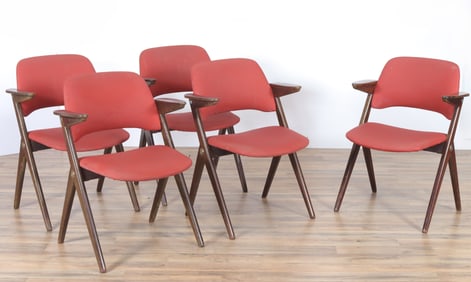 Bengt Ruda Dining Chairs, 1962, Nordiska