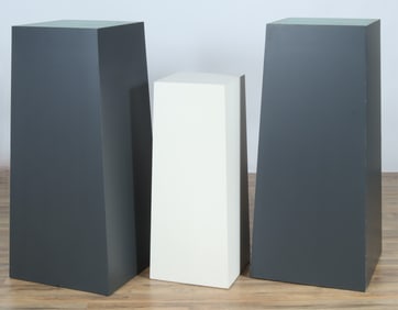 Grey & White Pedestals