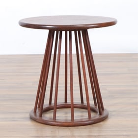 Attr. Arthur Umanoff Walnut Side Table