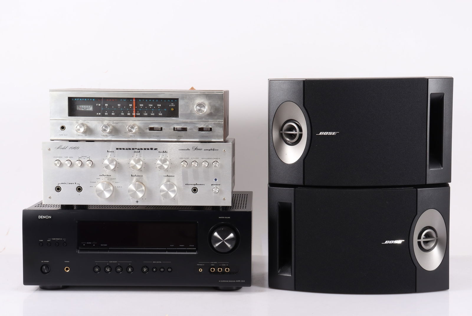 Vintage Stereo Equip Marantz Denon Lafayette, Bose (1 of 13)