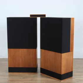 Pair Snell Model A Series II Loudspeaker Subwoofers & Crossover