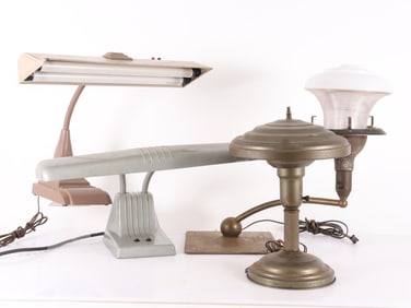 Art Deco & Mid Century Desk Lamps