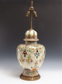 Porcelain Urn as Lamp