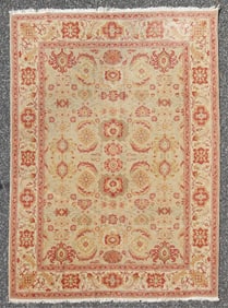 Oushak Style Wool Rug 6-8 x 7-6