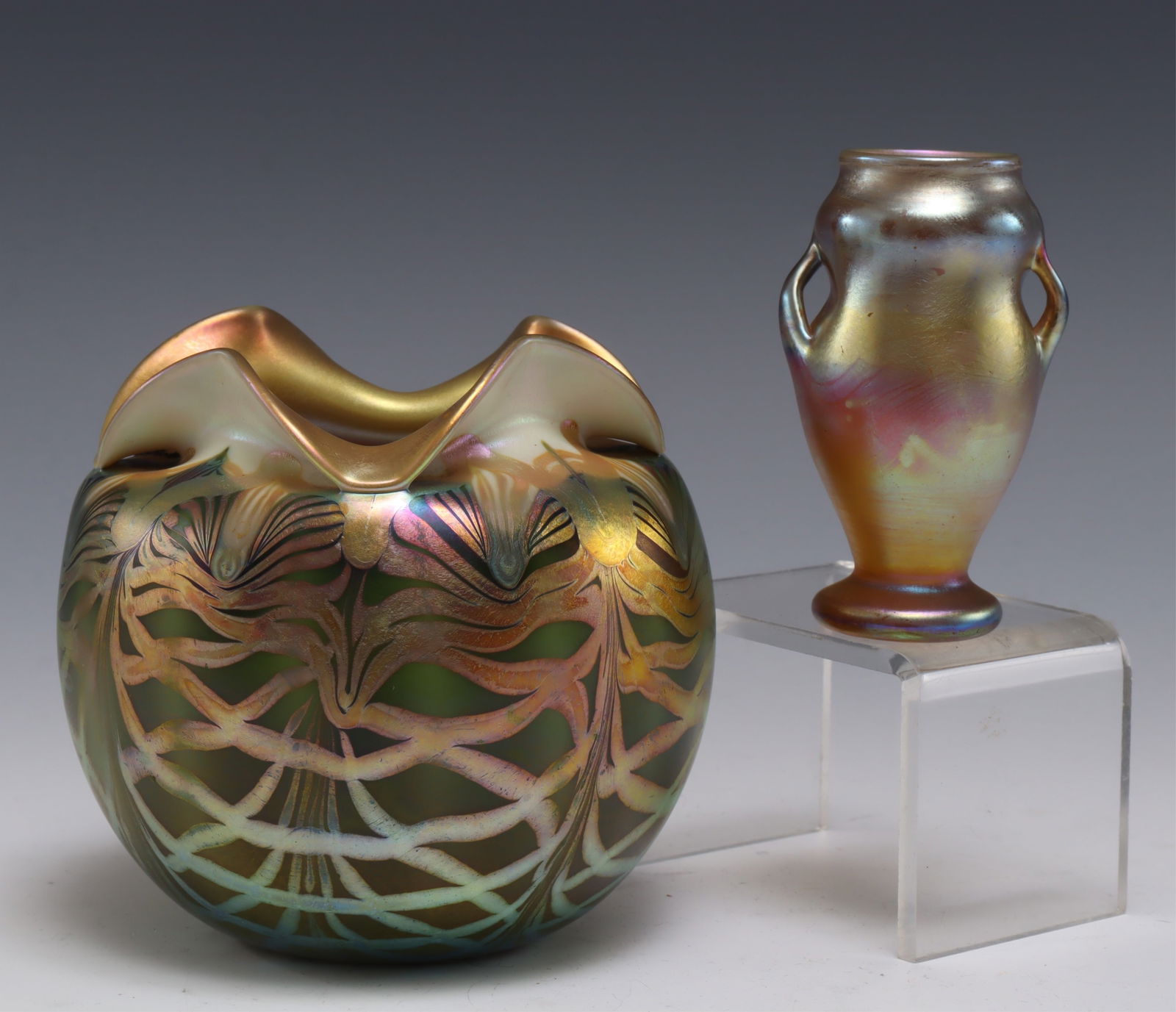 LC Tiffany & Quezal Vases (1 of 11)