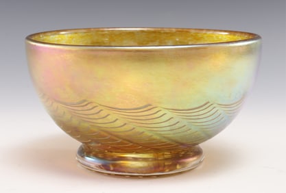 Robert Held - Iridescent Glass Bowl