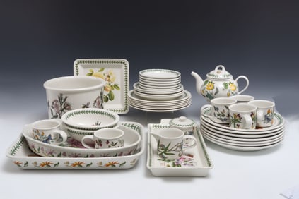 Group of Portmeirion Botanic Garden Porcelain
