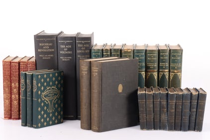 Assorted Antique Books Partial Sets