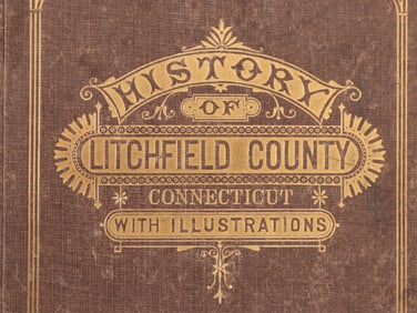 History of Litchfield County Connecticut 1881