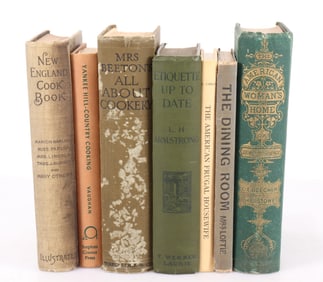 Vintage Cooking and Household Books