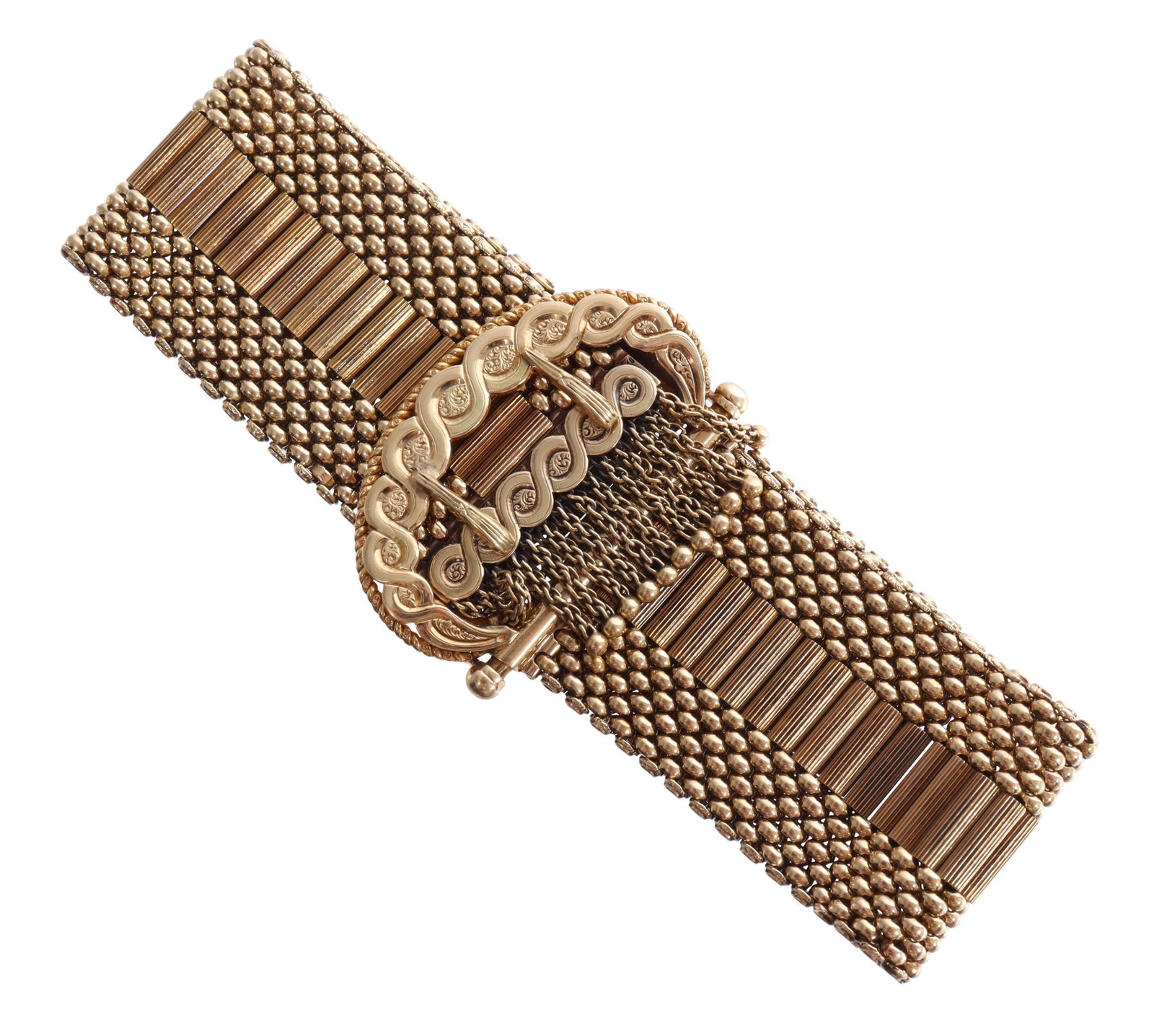 Vintage 14K Gold Buckle Bracelet (1 of 5)