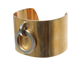 18K Cartier Jean Dinh Van Kinetic Cuff Bracelet