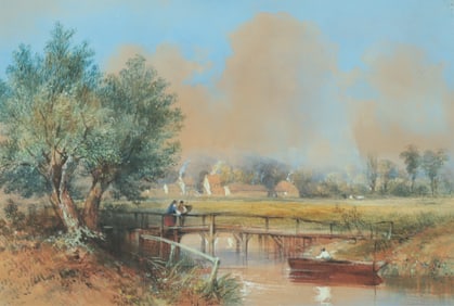 Thomas Colman Dibdin - Datchet on Thames WC