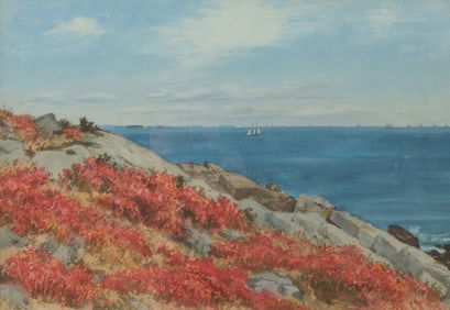 John Bradley Hudson - Shipping Off Cape Elizabeth