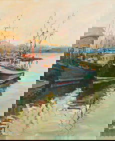 Eric Borlas - Fishing Boats O/C