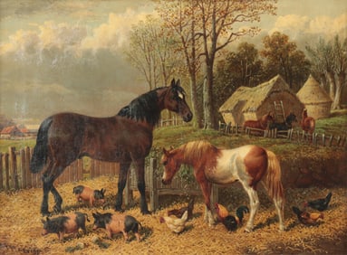 John Frederick Herring Jr - Barnyard O/C