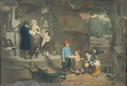 The Sale of the Pet Lamb - Lithograph