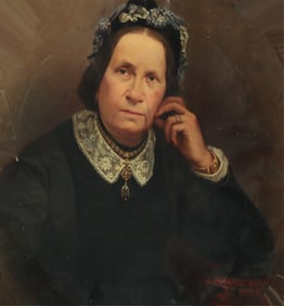 Giuseppe Cali - Portrait of a Lady - O/C