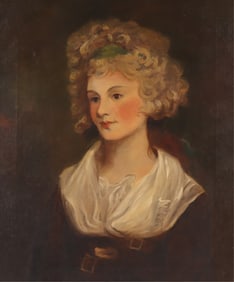 19th C. English Portrait of a Woman