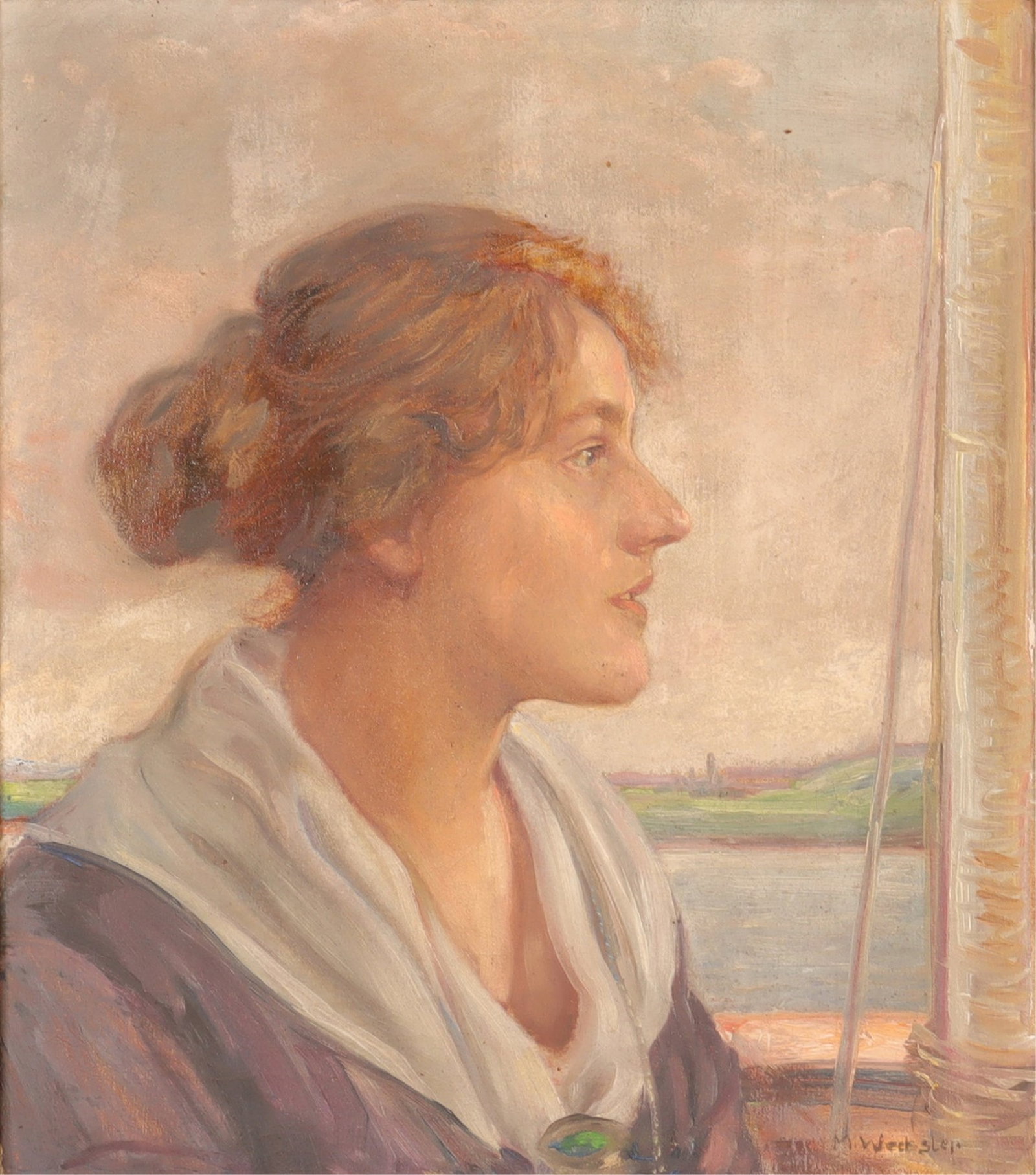 Max Wechsler - Portrait of a Lady - O/C (1 of 7)