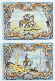 Viuva Lamego - Painted Tile Mural