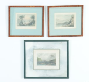 William Henry Bartlett - Three Prints