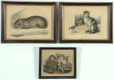 Samuel Howitt - Two Cat Prints