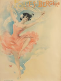 Jean de Paleologu - Folies Bergere Poster
