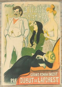 Theophile Steinlen - La Traite des Blanches Poster