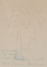 Dr. Suess - Thing 1 & 2 - Pencil Drawing