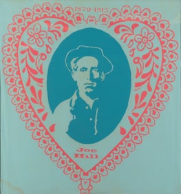 William M Kent - Joe Hill - monoprint