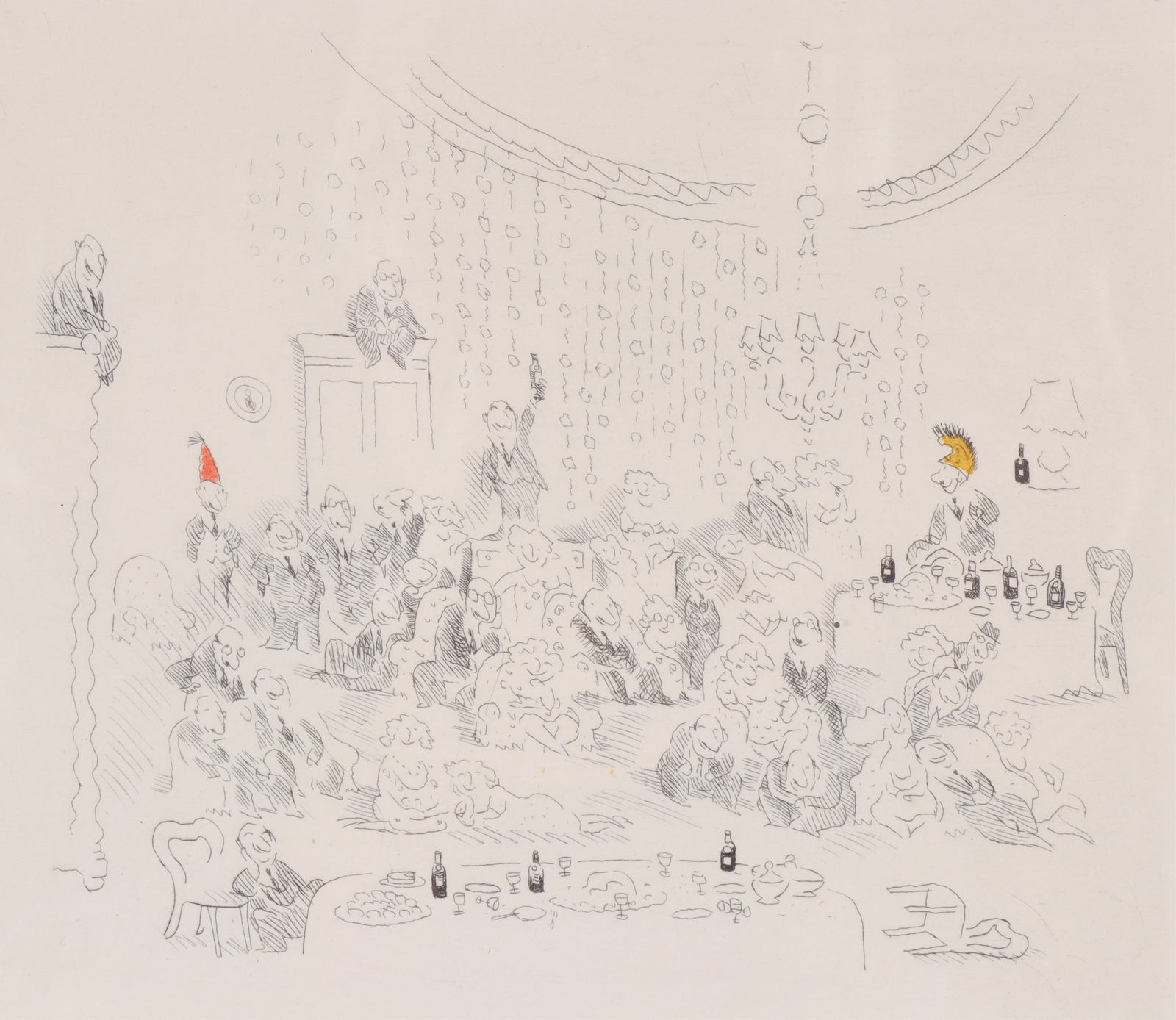 Jean-Jacques Sempe - Banquet (1 of 9)