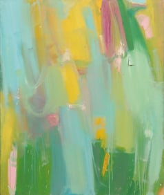 Unknown Artist - Cloudy Bright Abstract, O/C