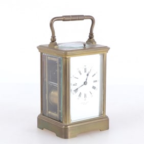 Henry Capt Brass Carriage Clock