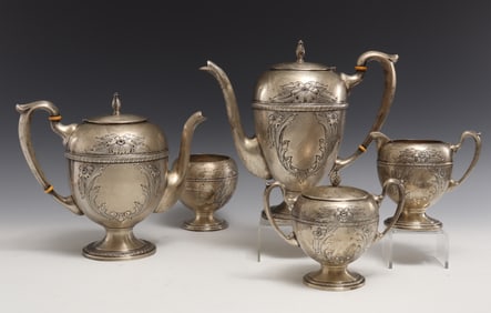 Dunkirk Sterling Silver Coffee and Tea Service