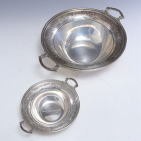 International Sterling Silver 'Renaissance' Bowls