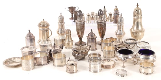 Group of Sterling Silver Tableware