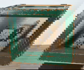 Vintage Medieval Castle Lending Museum Diorama