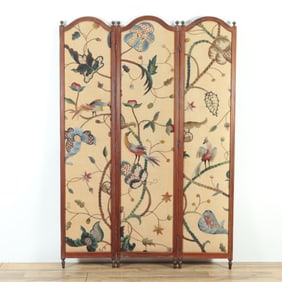 Eastlake Cherry 3-Panel Screen, 19th C.